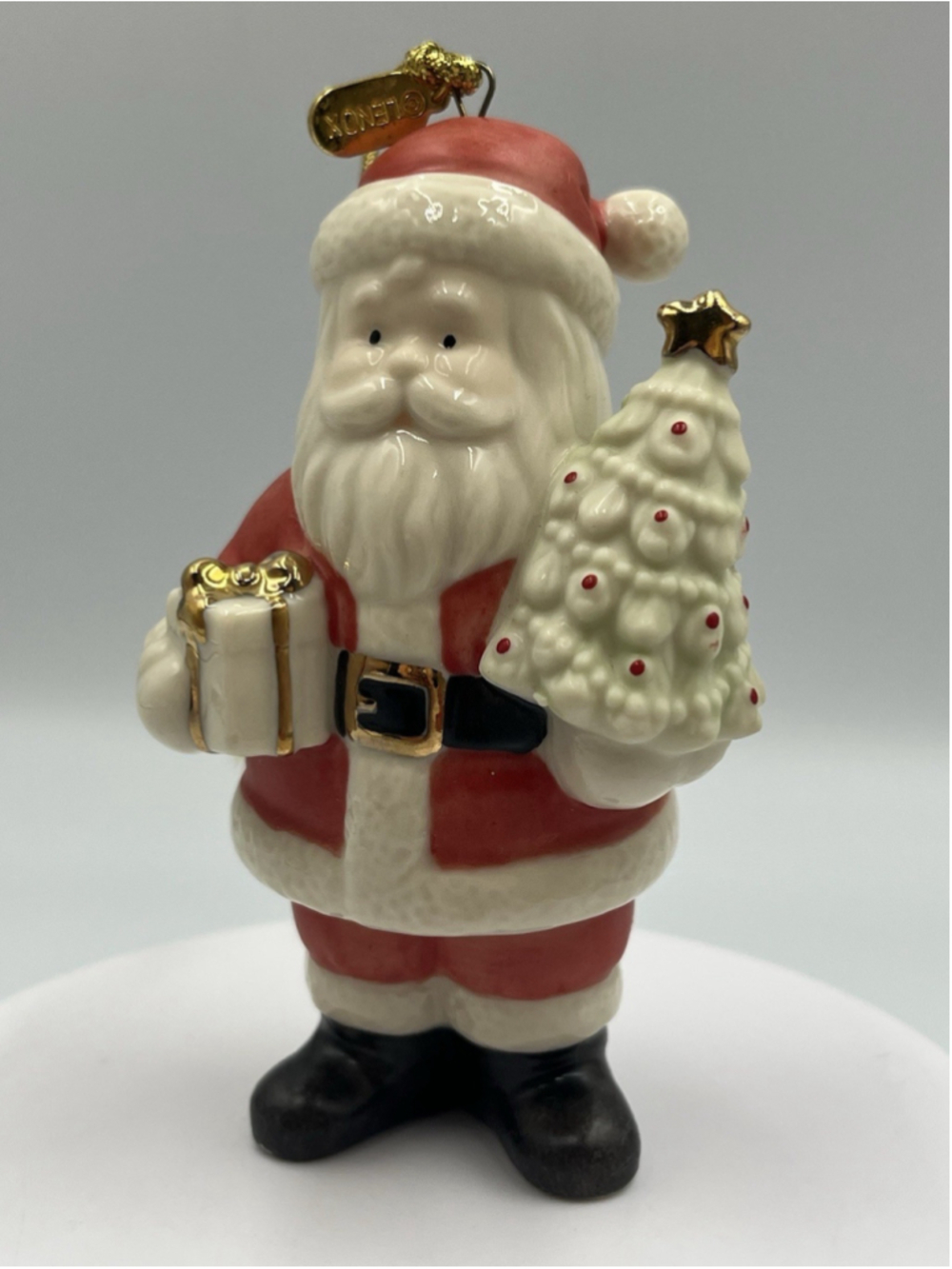Lenox Santa Claus Christmas Ornament Porcelain Holiday Gifts Xmas Decor Cute